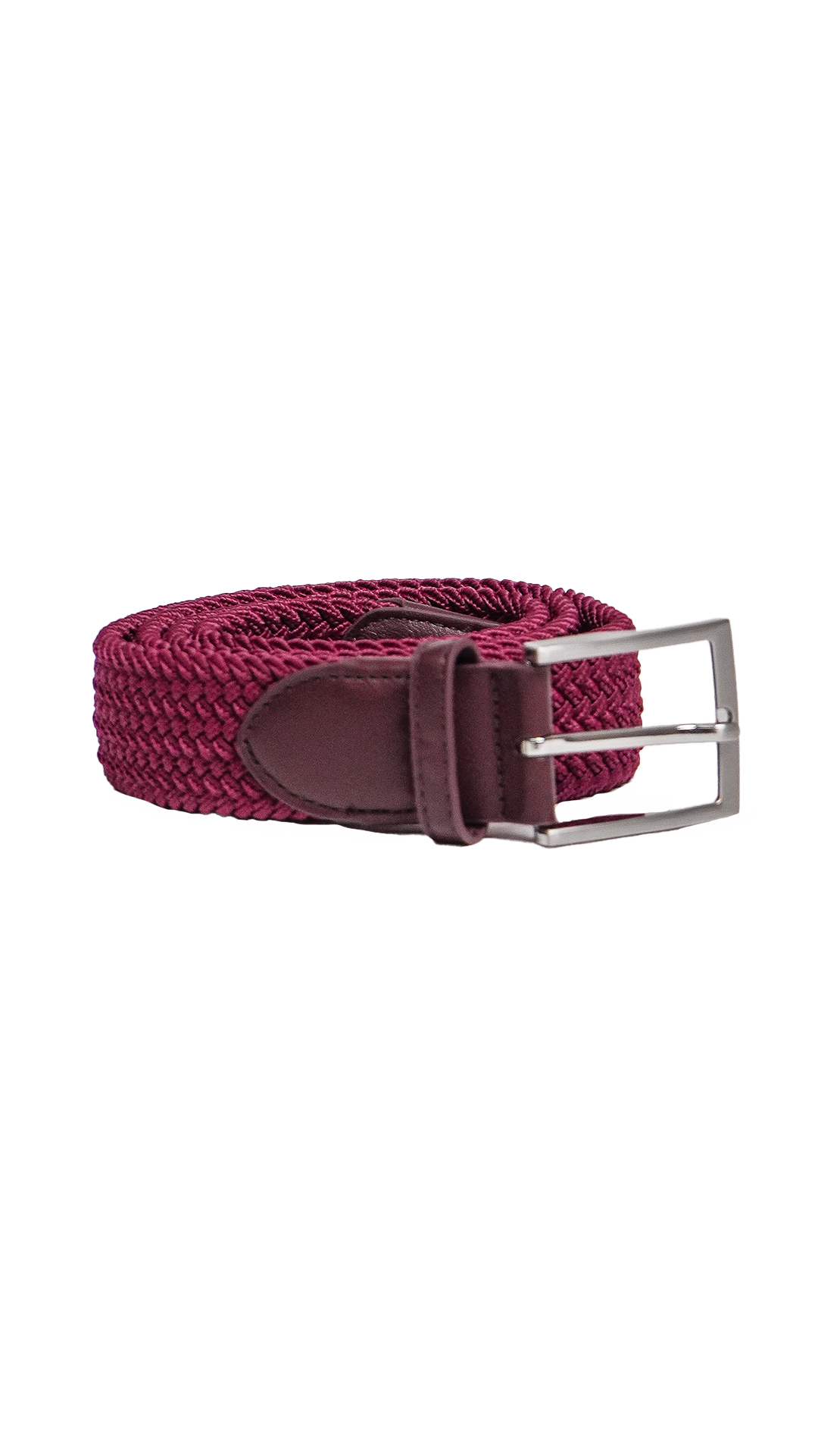 CLUTCH BELT BURGUNDY