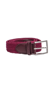 CLUTCH BELT BURGUNDY
