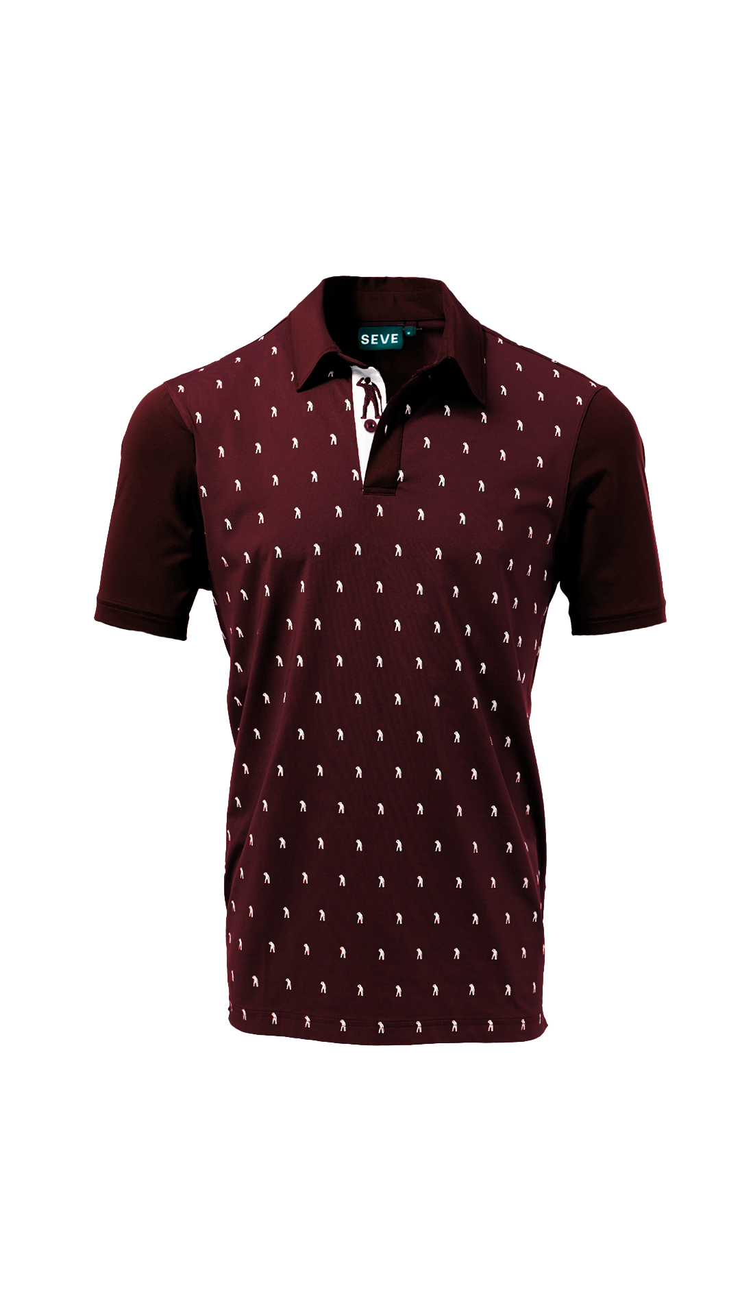 MULTI BLOCK POLO BURGUNDY