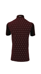 MULTI BLOCK POLO BURGUNDY