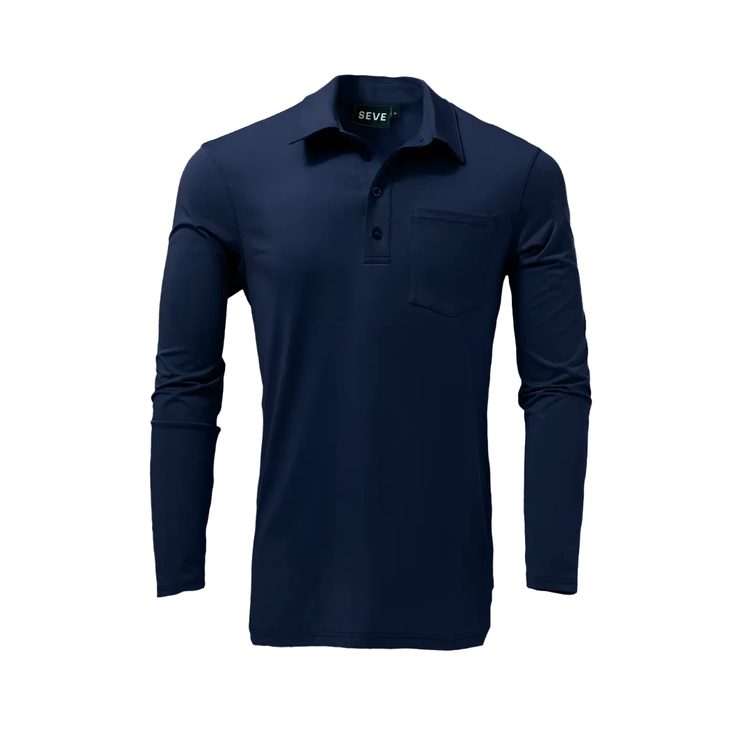 YOKOHAMA POCKET POLO NAVY BLUE – sevecollection.com YOKOHAMA POCKET POLO NAVY BLUE – sevecollection.com