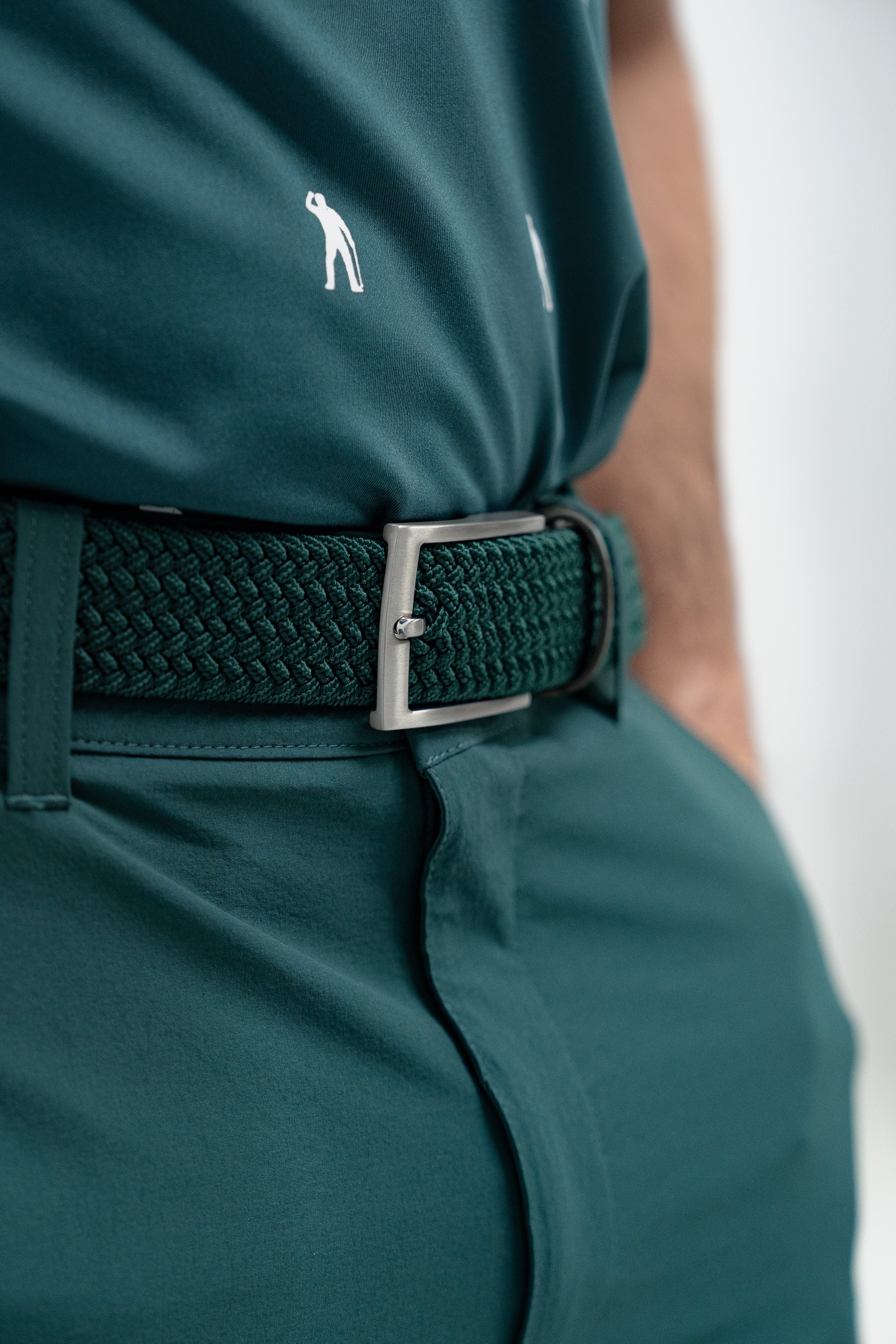 CLUTCH BELT DEEP GREEN