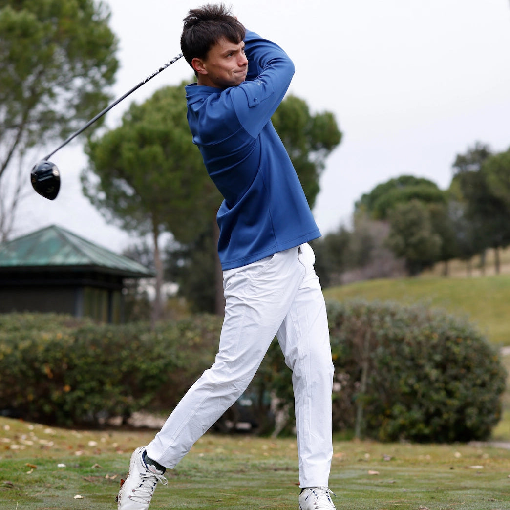 3IRON TECH SWEATER FUNCTIONAL BLUE