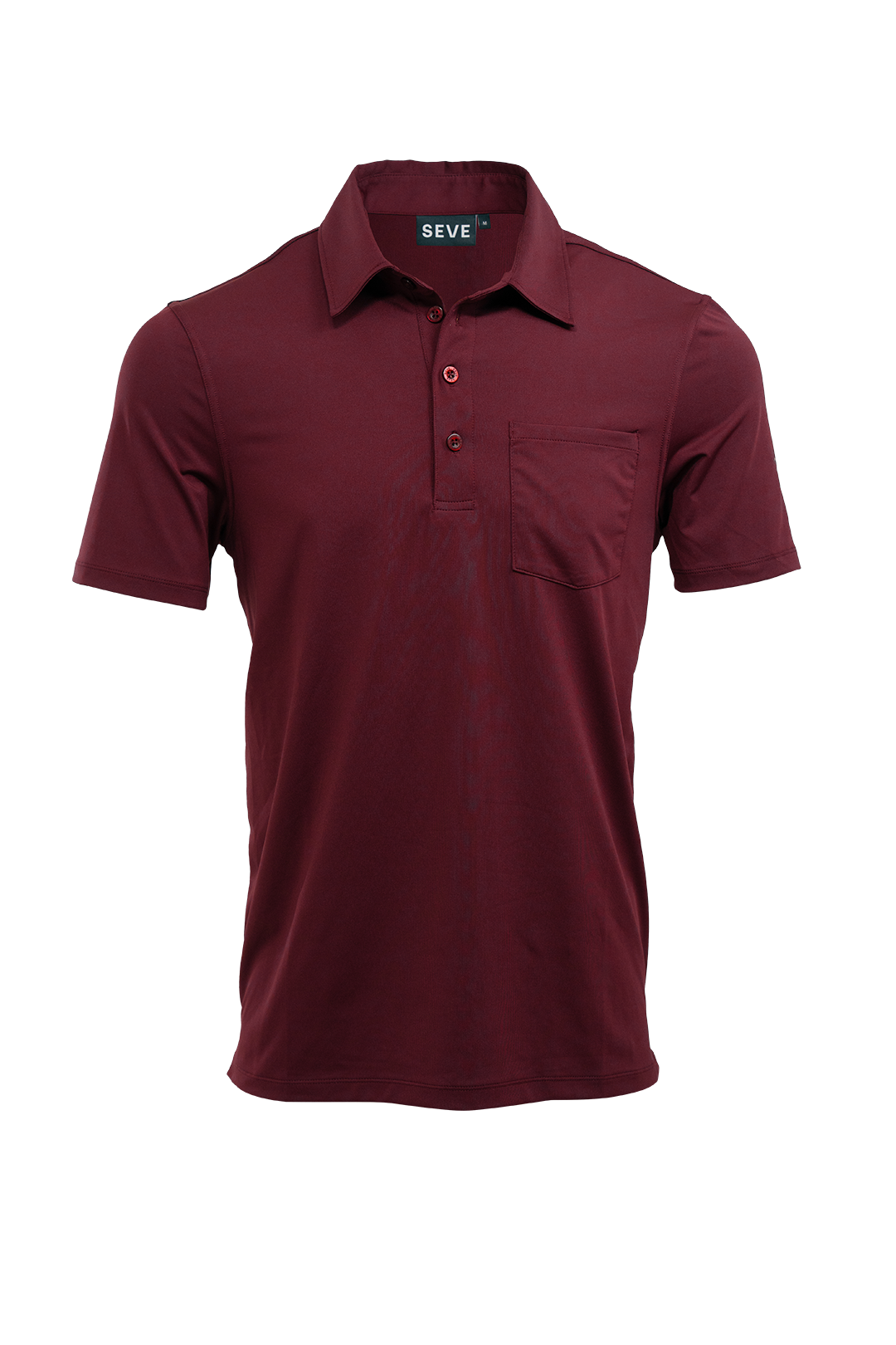 DUBLIN POCKET POLO SHIRT BURGUNDY