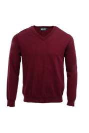 8424 KNITTED SWEATER BURGUNDY