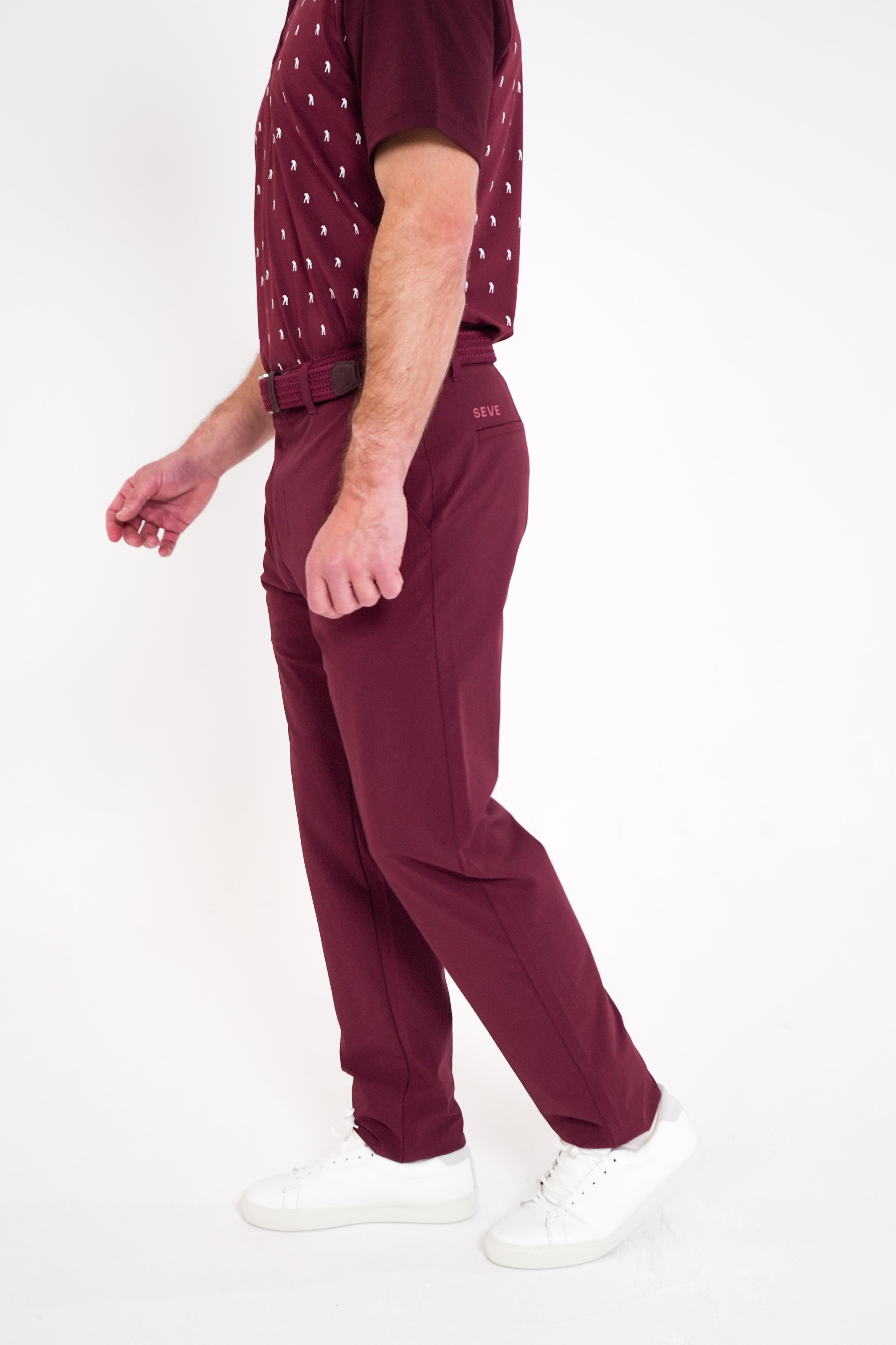 PEDRENA TAILOR PANTS BURGUNDY