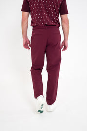 PEDRENA TAILOR PANTS BURGUNDY