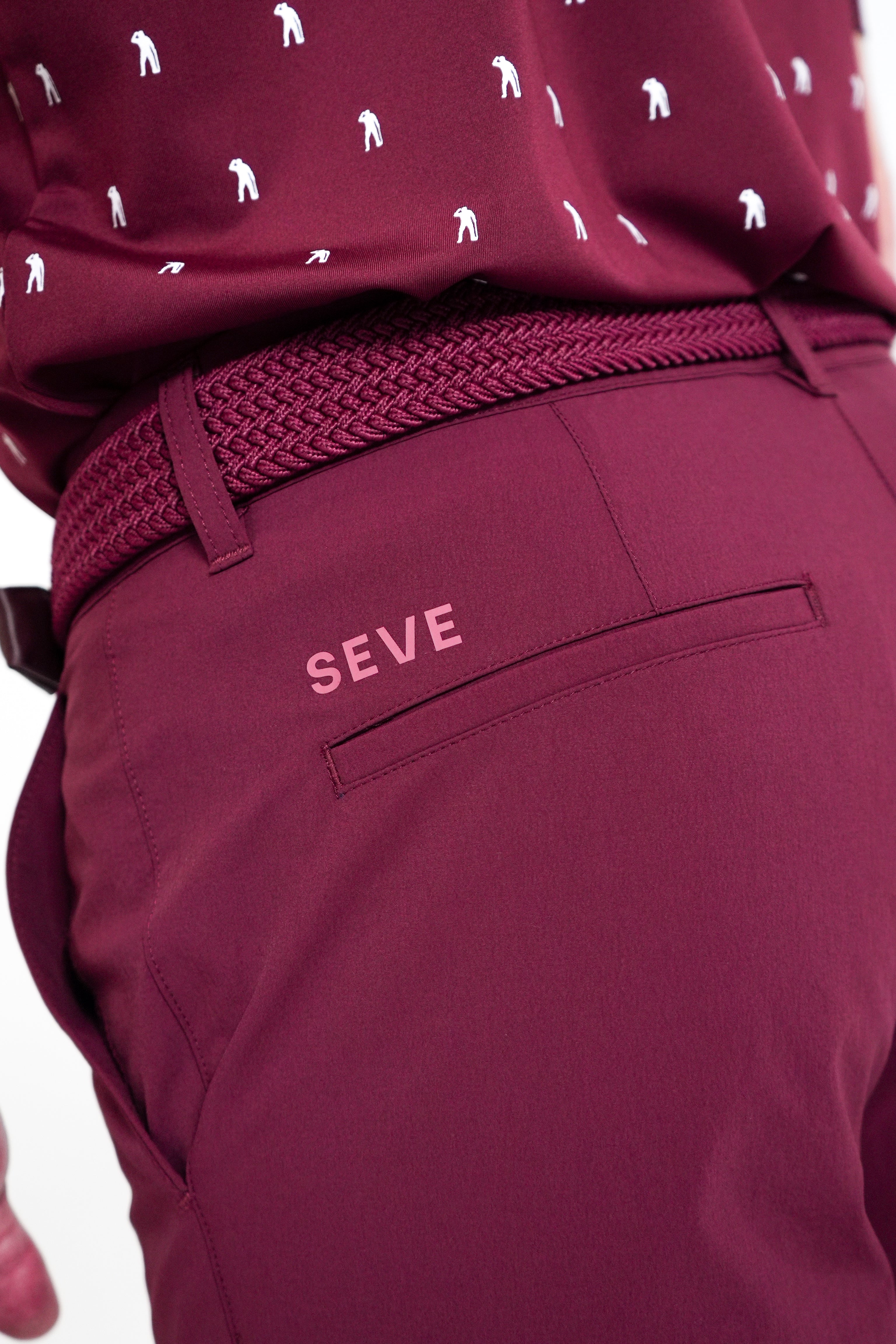 PEDRENA TAILOR PANTS BURGUNDY