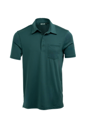 DUBLIN POCKET POLO SHIRT DEEP GREEN