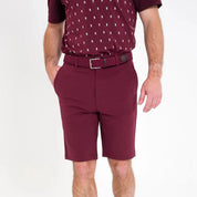 NO NO SHORTS BURGUNDY
