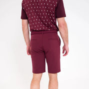 NO NO SHORTS BURGUNDY