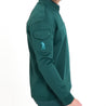 3IRON TECH SWEATER DEEP GREEN