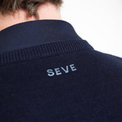 8424 KNITTED SWEATER NAVY BLUE