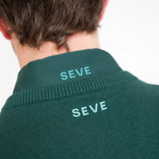 8424 KNITTED SWEATER DEEP GREEN