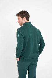 8424 SUÉTER DE PUNTO VERDE OSCURO