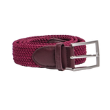 CLUTCH BELT BURGUNDY