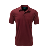 DUBLIN POCKET POLO SHIRT BURGUNDY