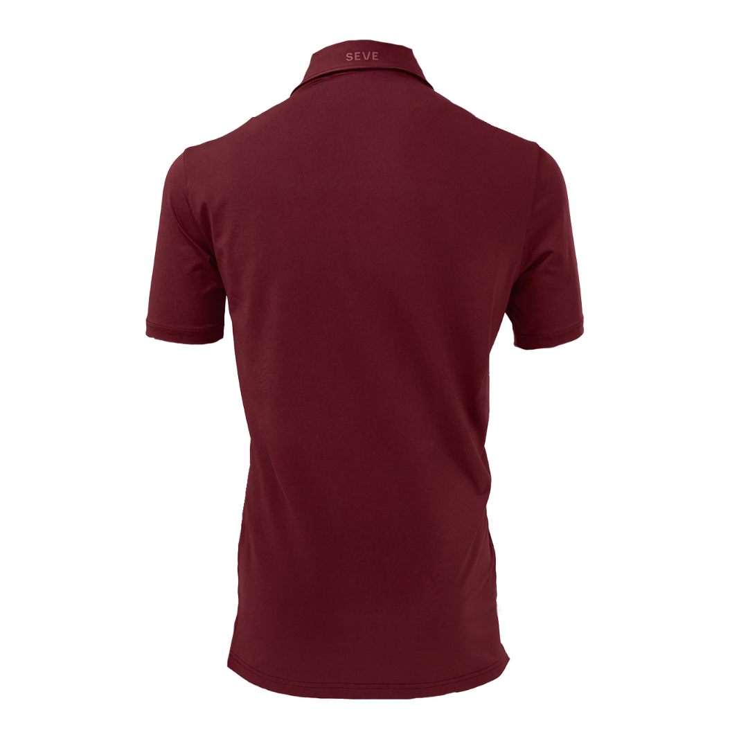 DUBLIN POCKET POLO SHIRT BURGUNDY