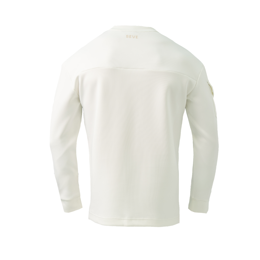 3IRON TECH SWEATER EMERSON WHITE