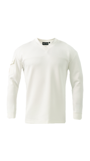 3IRON TECH SWEATER EMERSON WHITE