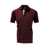 MULTI BLOCK POLO BURGUNDY