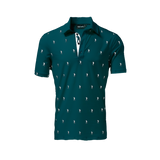 SEVE ALLOVER POLO II DEEP GREEN