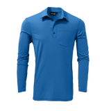 YOKOHAMA POCKET POLO FUNCTIONAL BLUE