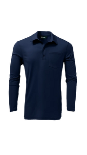 POLO YOKOHAMA BOLSILLO AZUL MARINO