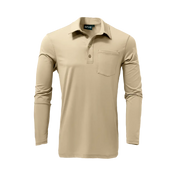 YOKOHAMA POCKET POLO KHAKI