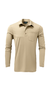 YOKOHAMA POCKET POLO KHAKI