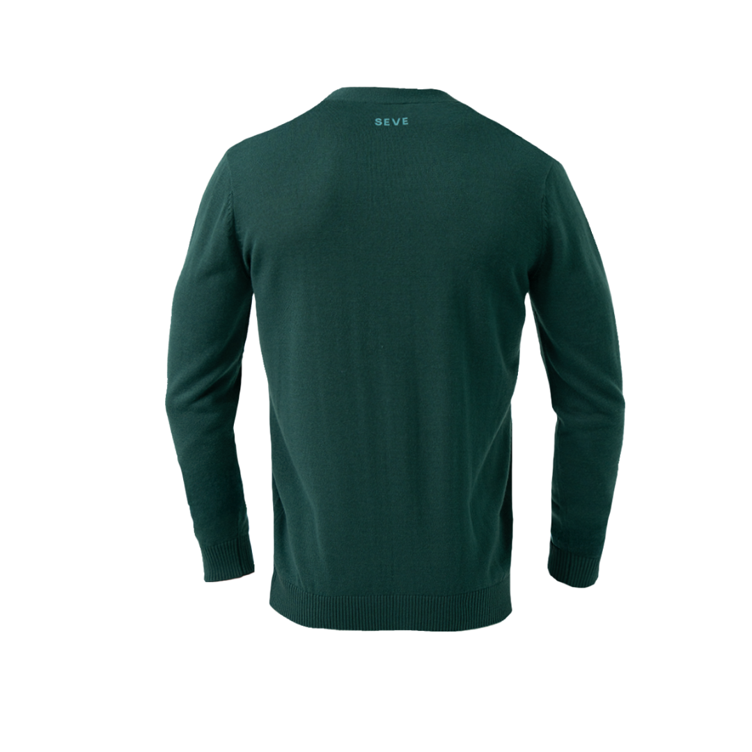 SEVE CARDIGAN DEEP GREEN