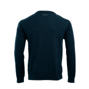 8424 KNITTED SWEATER NAVY BLUE