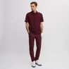 SEVE COTTON POLO BURGUNDY