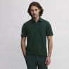 SEVE COTTON POLO DEEP GREEN