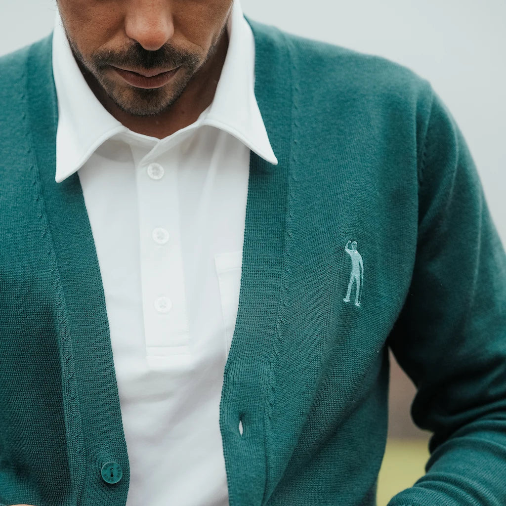 SEVE CARDIGAN DEEP GREEN