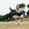 BLOCK ROUND NECK KHAKI/FUNCTIONAL BLUE