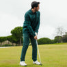 3IRON TECH SWEATER DEEP GREEN