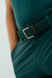 CLUTCH BELT DEEP GREEN