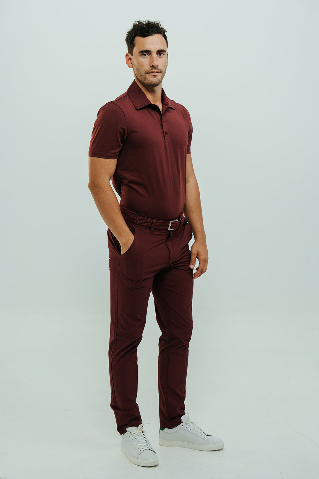 GATOR POLO SHIRT BURGUNDY