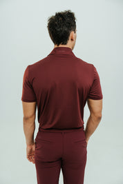 GATOR POLO SHIRT BURGUNDY