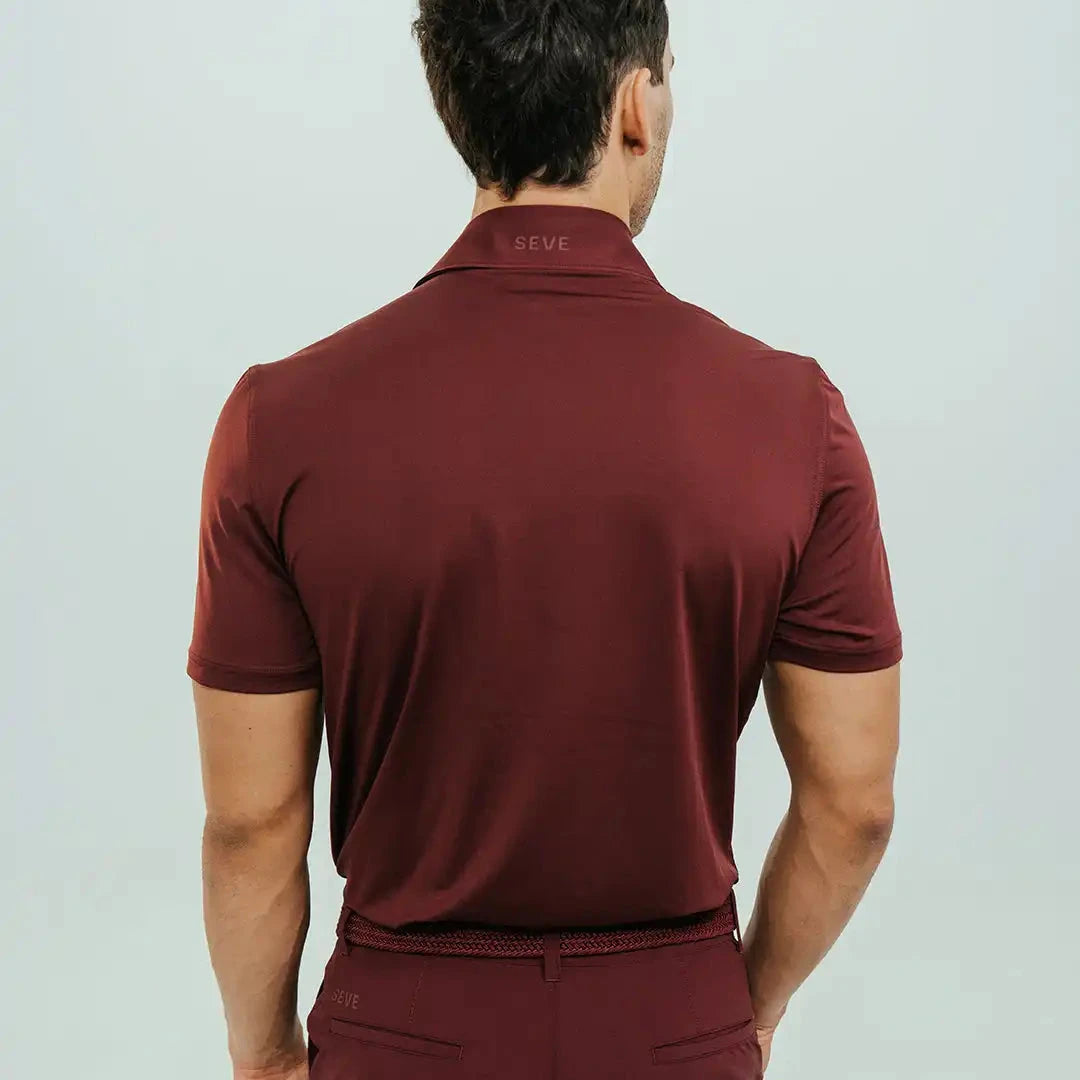 GATOR POLO SHIRT BURGUNDY