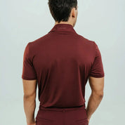 GATOR POLO SHIRT BURGUNDY