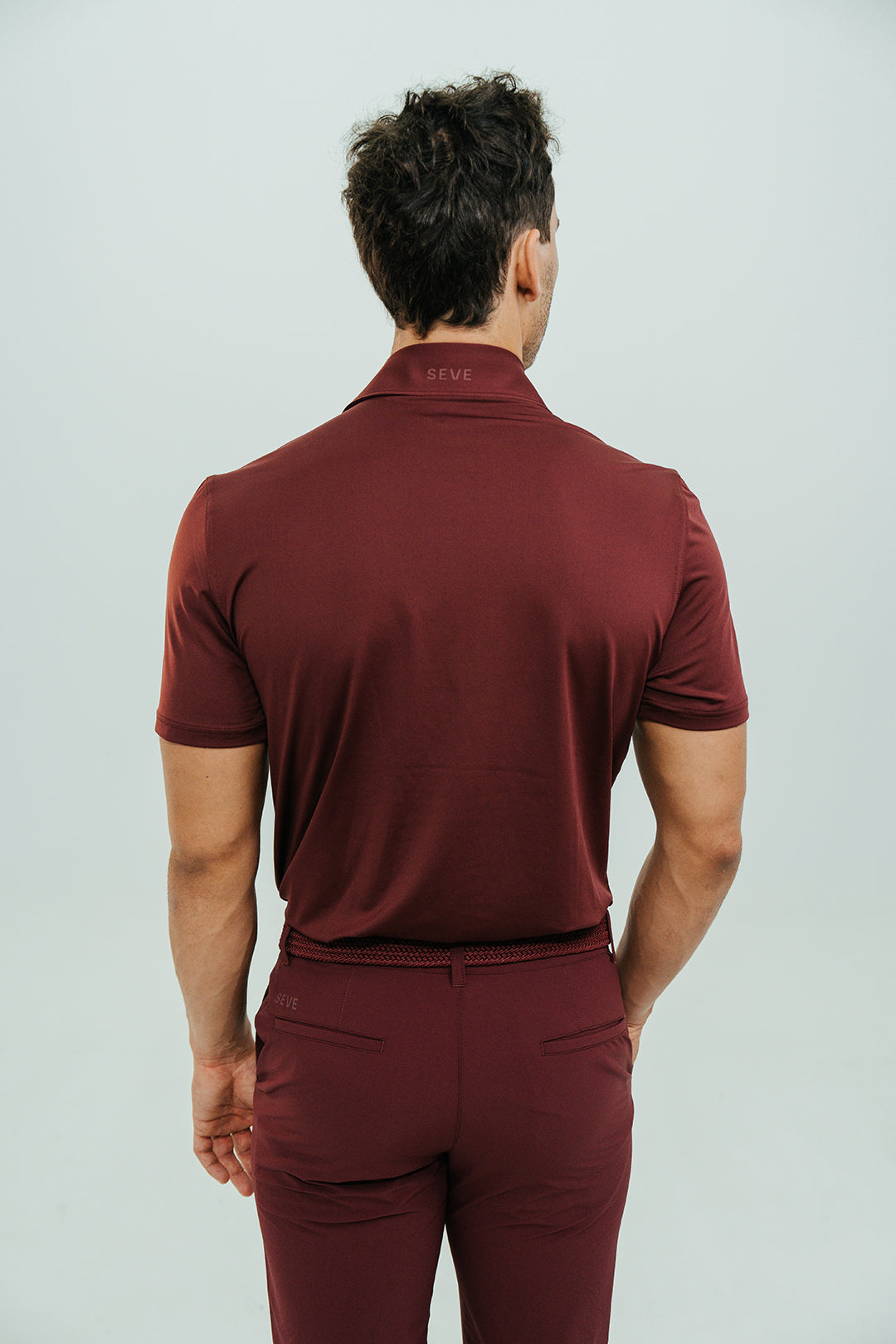 DUBLIN POCKET POLO SHIRT BURGUNDY