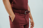 PEDRENA TAILOR PANTS BURGUNDY