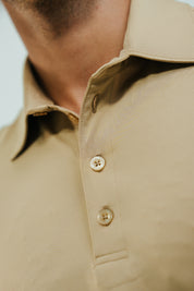 YOKOHAMA POCKET POLO KHAKI