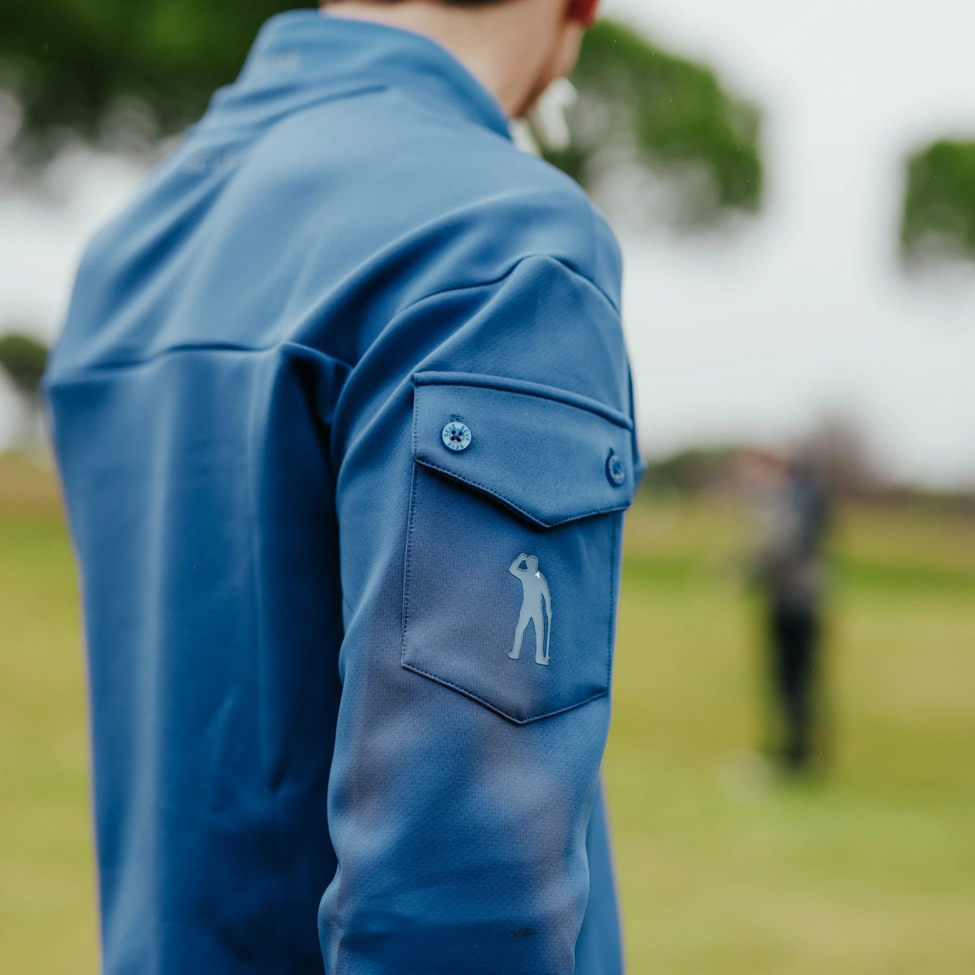 3IRON TECH SWEATER FUNCTIONAL BLUE