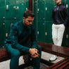 3IRON TECH SWEATER DEEP GREEN