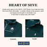 SEVE X RYDER CUP QUARTER ZIP SWEATER - DEEP GREEN