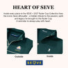 SEVE X RYDER CUP QUARTER ZIP VEST - DEEP GREEN