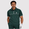 SEVE X RYDER CUP QUARTER ZIP VEST - DEEP GREEN
